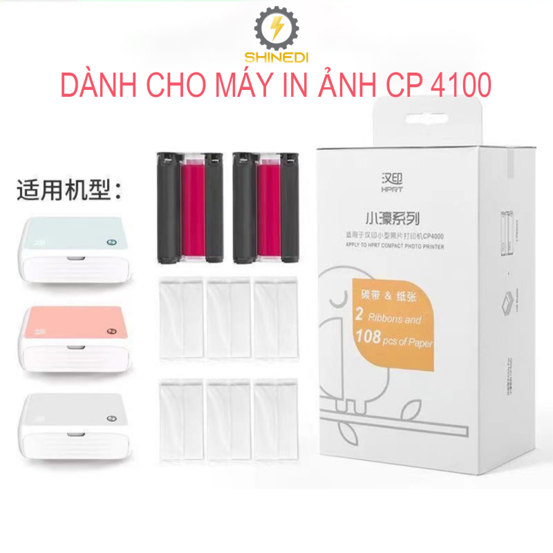 Giấy in ảnh màu cao cấp A6 chuyên dụng cho máy in CP4100
