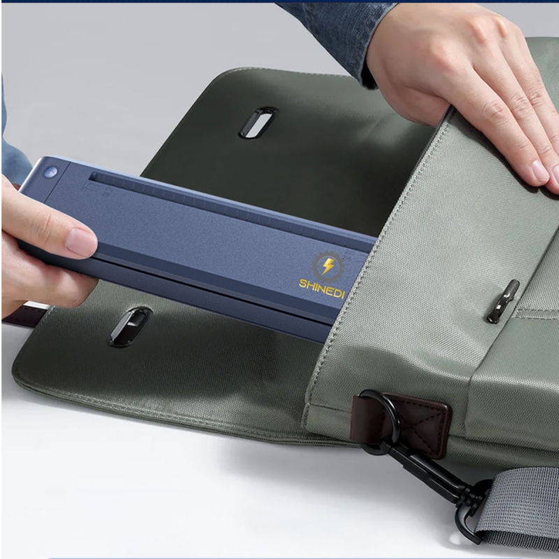 Máy in A4 giấy thường XL-P808 SHINEDI sạc pin nhỏ gọn nhẹ nhàng dễ dàng mang đi in bất cứ lúc nào bất cứ nơi đâu bạn muốn.