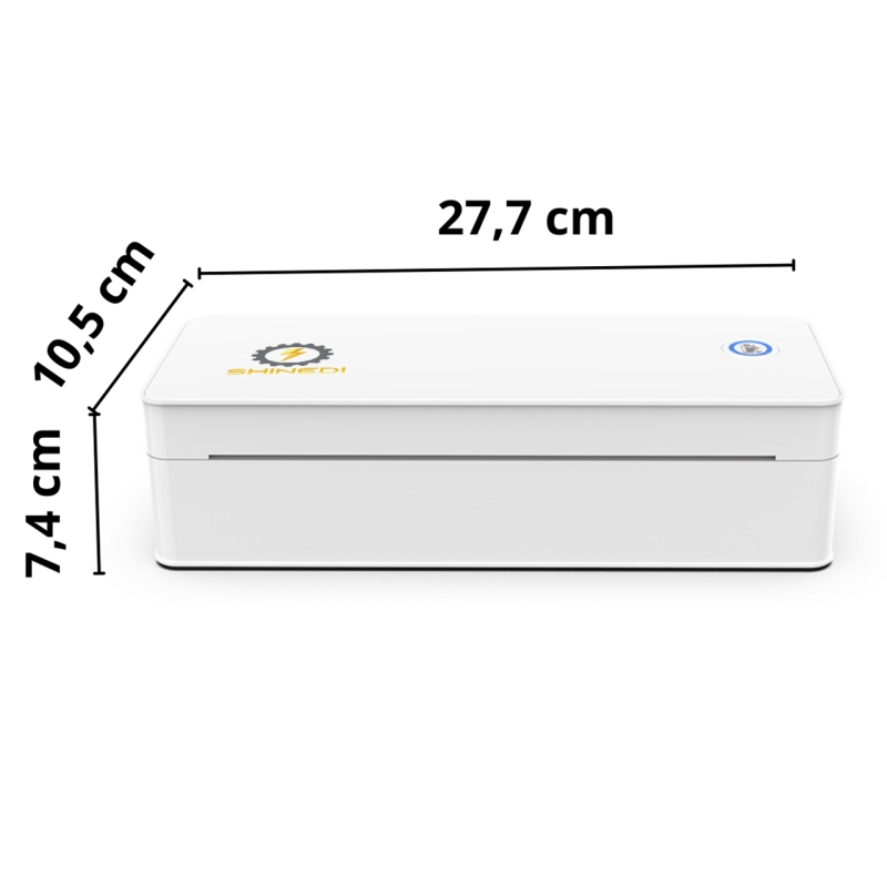 Máy in A4 mini A401 SHINEDI sạc pin in mọi lúc mọi nơi kết nối tất cả các thiết bị