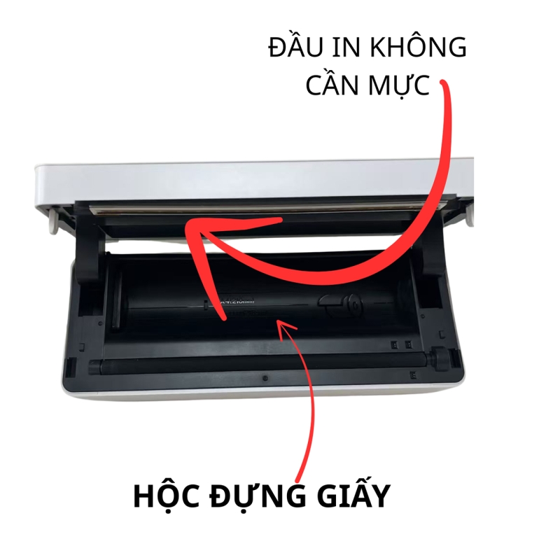 Máy in A4 mini A401 SHINEDI sạc pin in mọi lúc mọi nơi kết nối tất cả các thiết bị