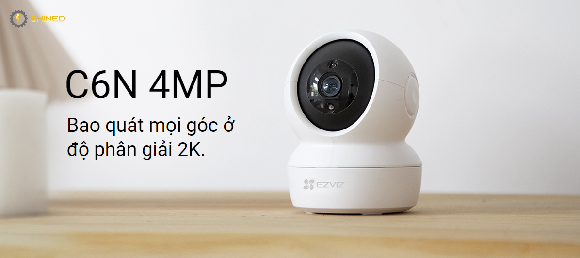 Camera EZVIZ C6N 4MP - Shinedi